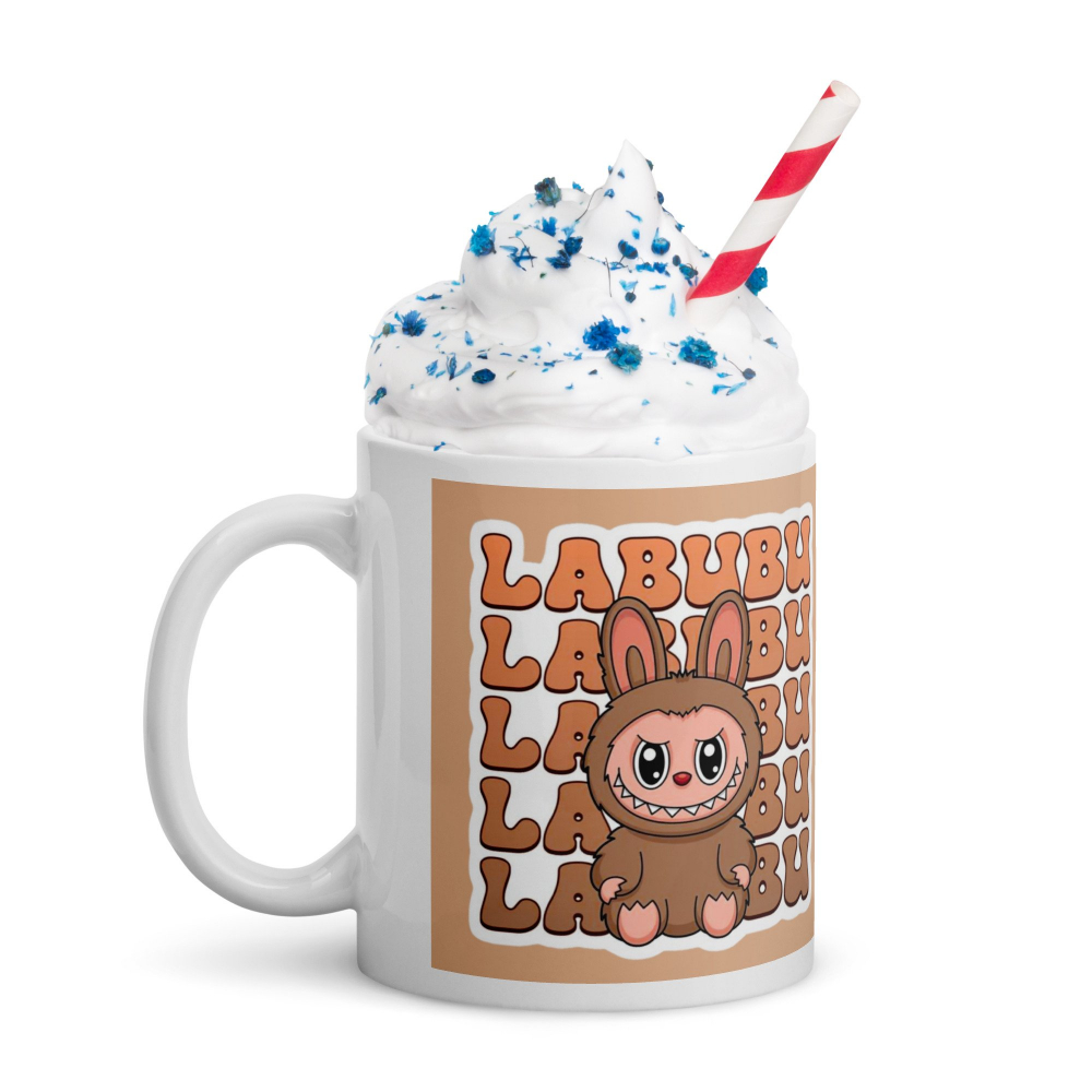 Cana Labubu 330 ml, ceramica – Design adorabil, perfectă pentru revânzare  [2]