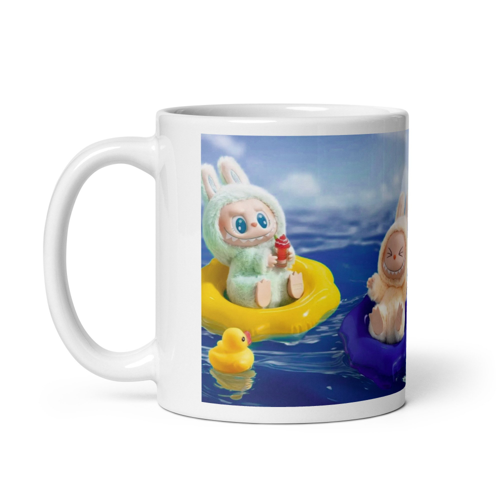 Cana Labubu 330 ml, ceramica – Design adorabil, perfectă pentru revânzare,  [5]