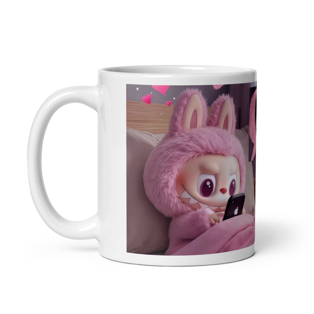 Cana Labubu 330 ml, ceramica – Design adorabil, perfectă pentru revânzare,  [2]