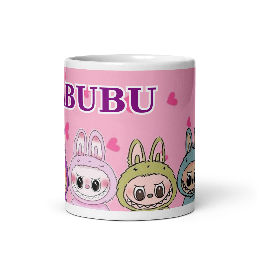 Cana Labubu 330 ml, ceramica – Design adorabil, perfectă pentru revânzare,  [6]