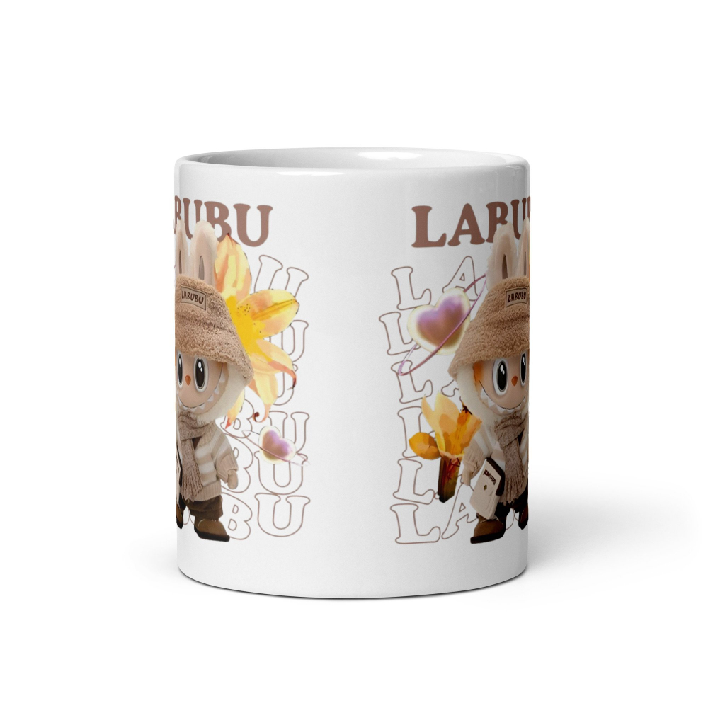 Cana Labubu 330 ml, ceramica – Design adorabil, perfectă pentru revânzare,  [6]