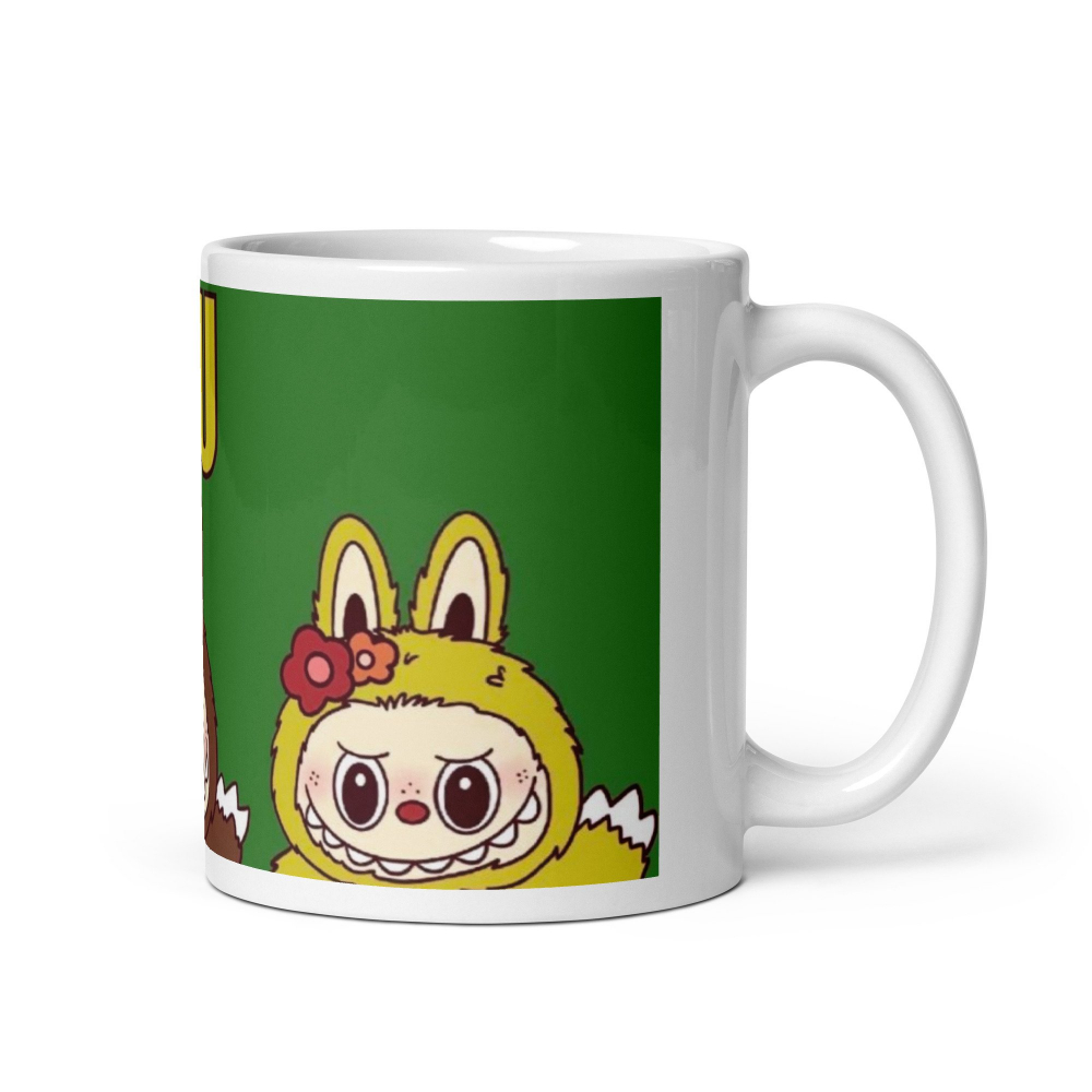 Cana Labubu 330 ml, ceramica – Design adorabil, perfectă pentru revânzare,  [7]