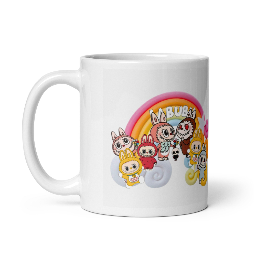 Cana Labubu 330 ml, ceramica – Design adorabil, perfectă pentru revânzare,  [5]