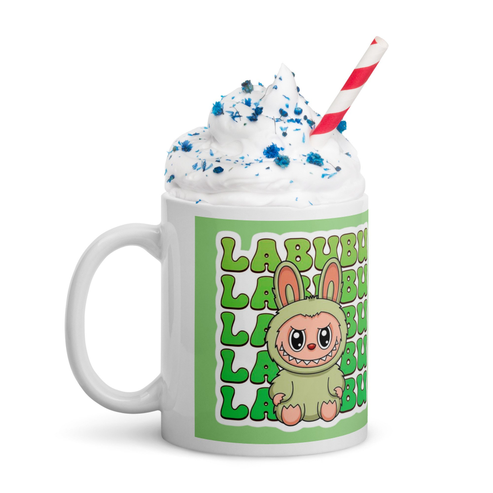 Cana Labubu 330 ml, ceramica – Design adorabil, perfectă pentru revânzare  [2]