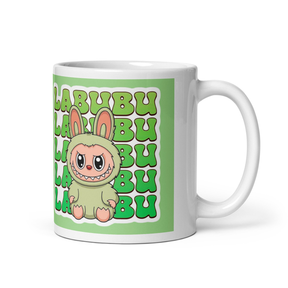 Cana Labubu 330 ml, ceramica – Design adorabil, perfectă pentru revânzare  [7]