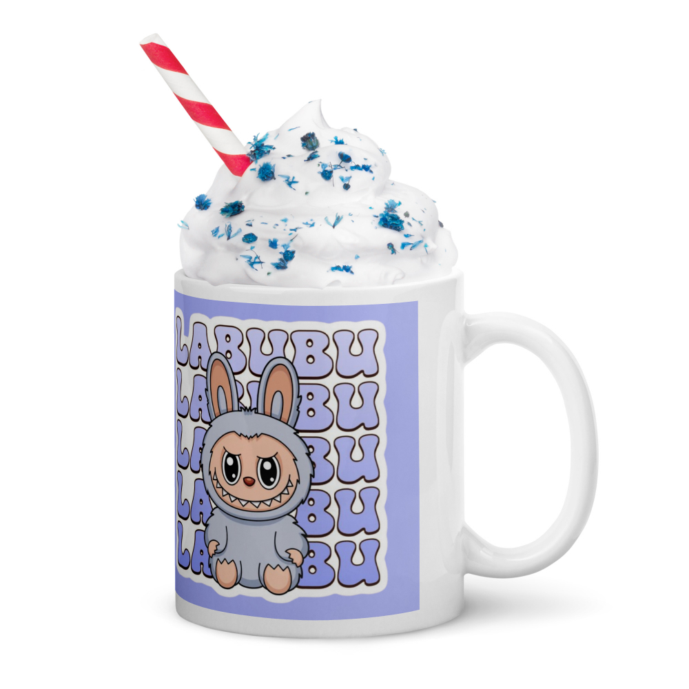 Cana Labubu 330 ml, ceramica – Design adorabil, perfectă pentru revânzare,  [3]