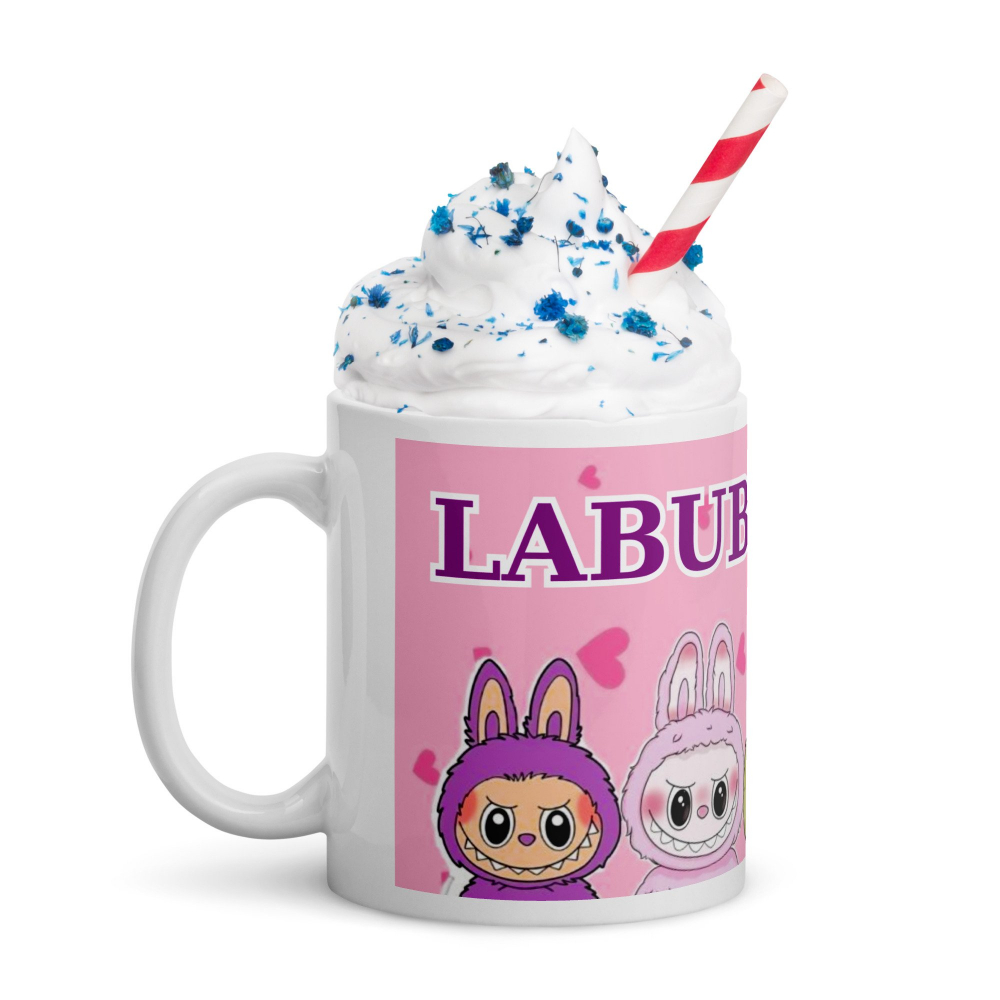 Cana Labubu 330 ml, ceramica – Design adorabil, perfectă pentru revânzare,  [2]