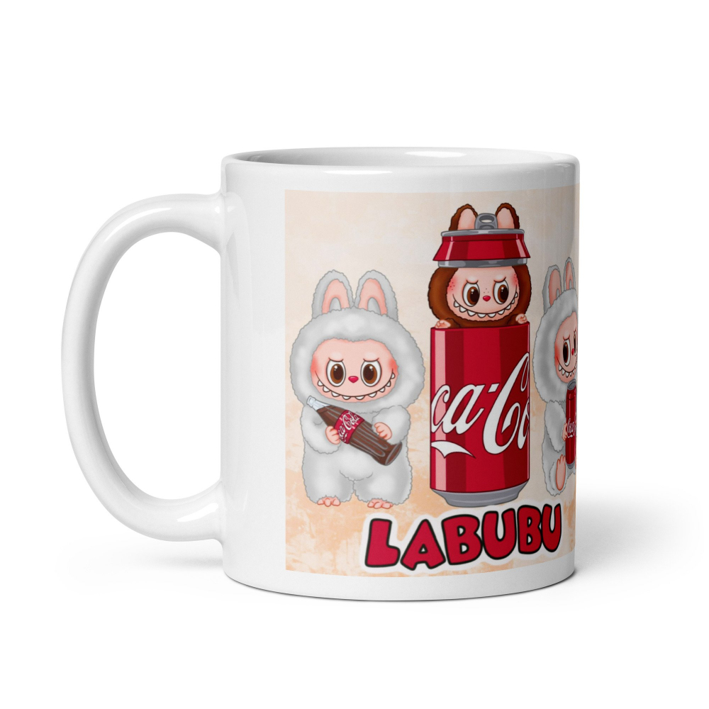 Cana Labubu  editie CocaCola 330 ml, ceramica – Design adorabil, perfectă pentru revânzare  [4]