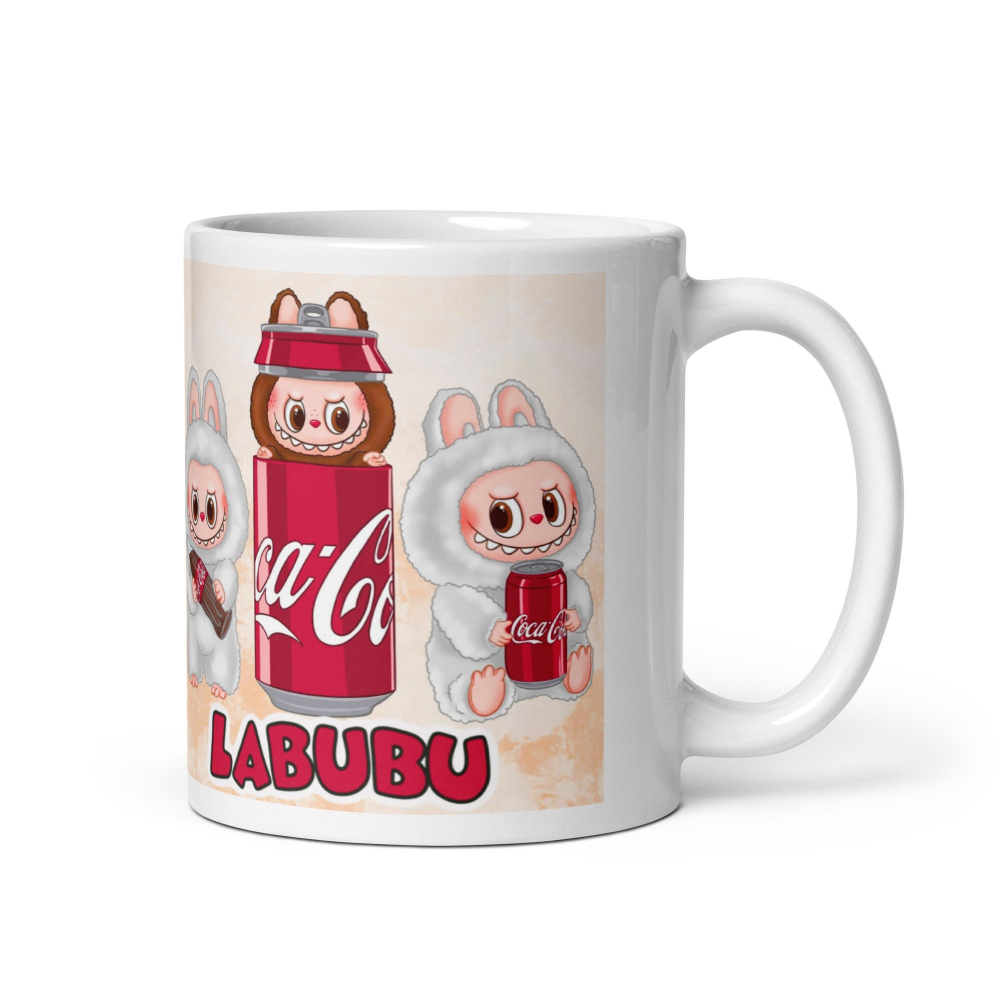 Cana Labubu  editie CocaCola 330 ml, ceramica – Design adorabil, perfectă pentru revânzare  [5]