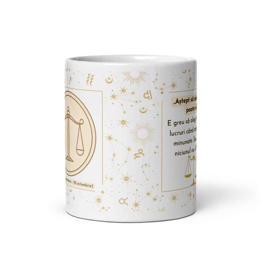 Cana personalizata „Balanta – Armonie si Eleganta” – 11 oz. 330ml  [3]