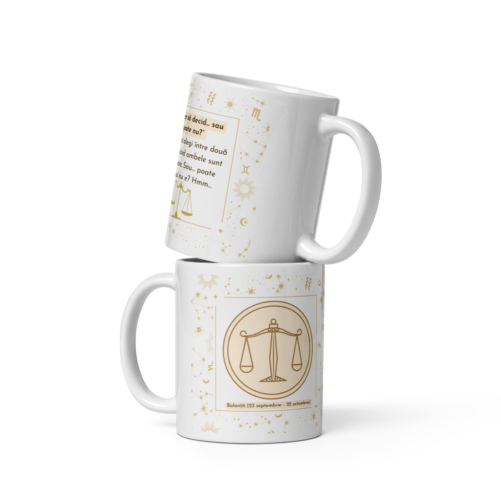 Cana personalizata „Balanta – Armonie si Eleganta” – 11 oz. 330ml  [2]