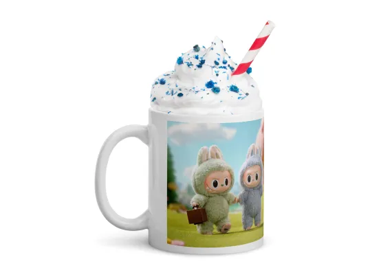Cana Personalizata cu Labubu – Cadou special – 330 ml  [1]
