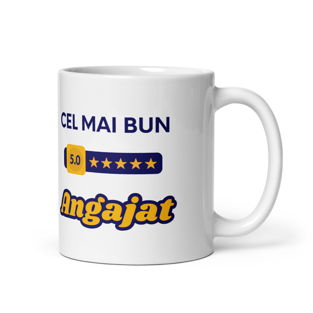 Cana personalizata Pentru cel mai bun angajat – Cadou special – 330 ml  [4]