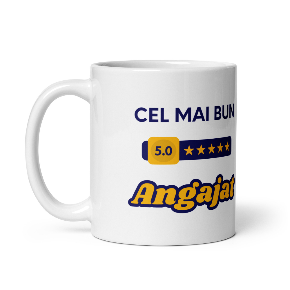 Cana personalizata Pentru cel mai bun angajat – Cadou special – 330 ml  [3]