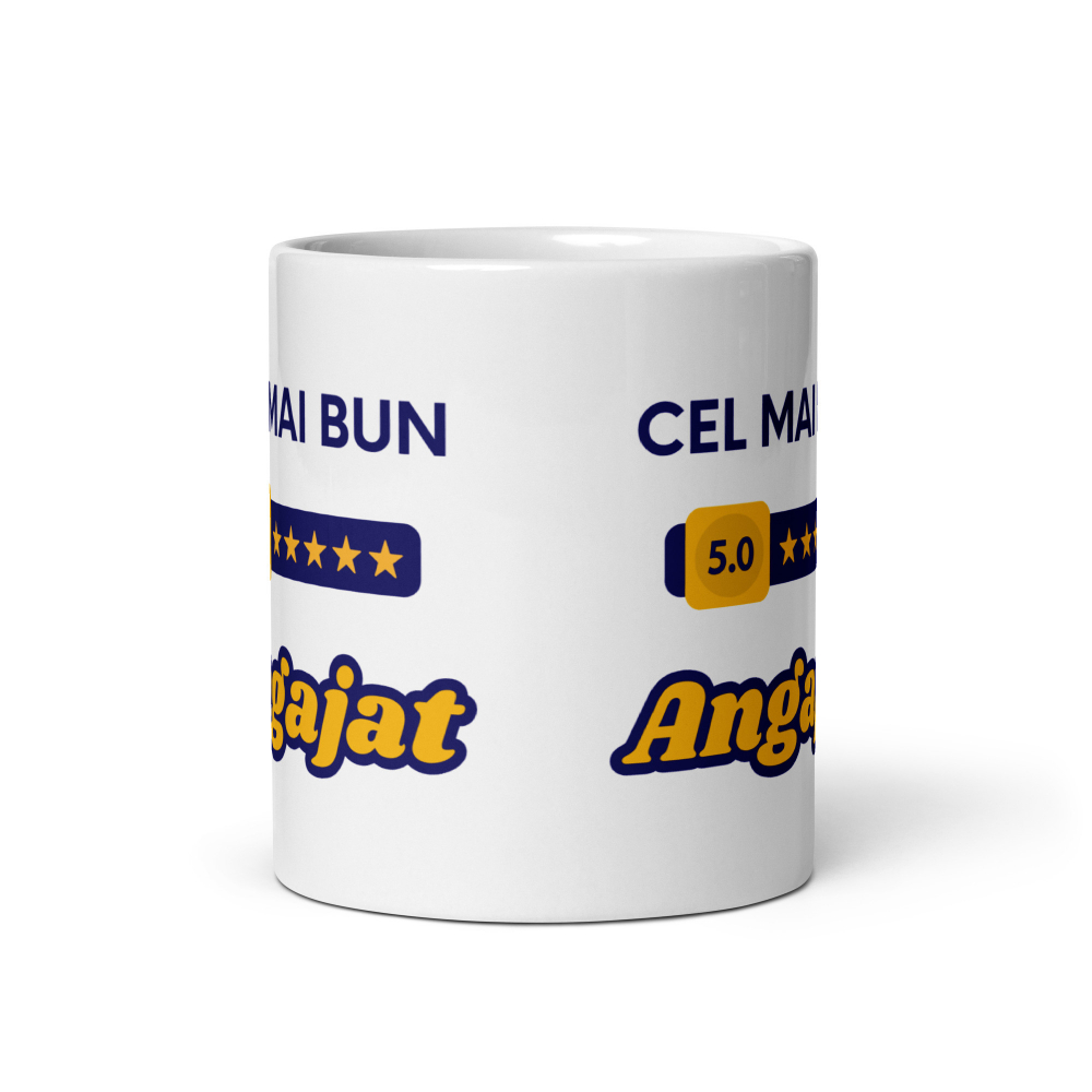 Cana personalizata Pentru cel mai bun angajat – Cadou special – 330 ml  [5]