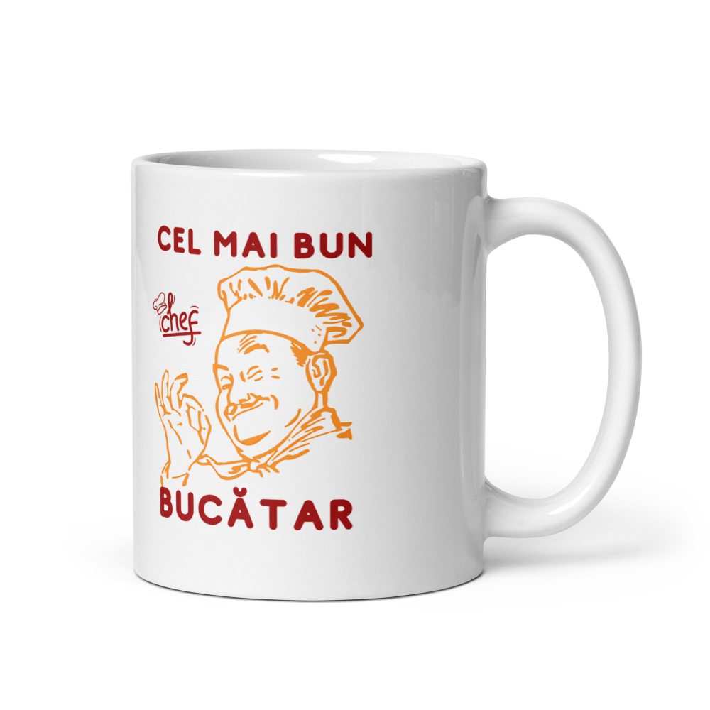 Cana personalizata Pentru cel mai bun Bucatar – Cadou special – 330 ml  [4]