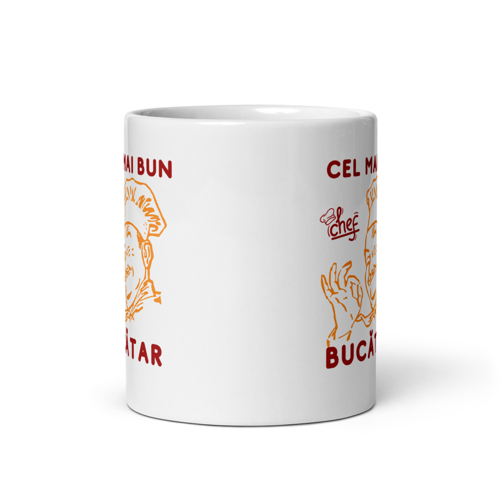 Cana personalizata Pentru cel mai bun Bucatar – Cadou special – 330 ml  [5]