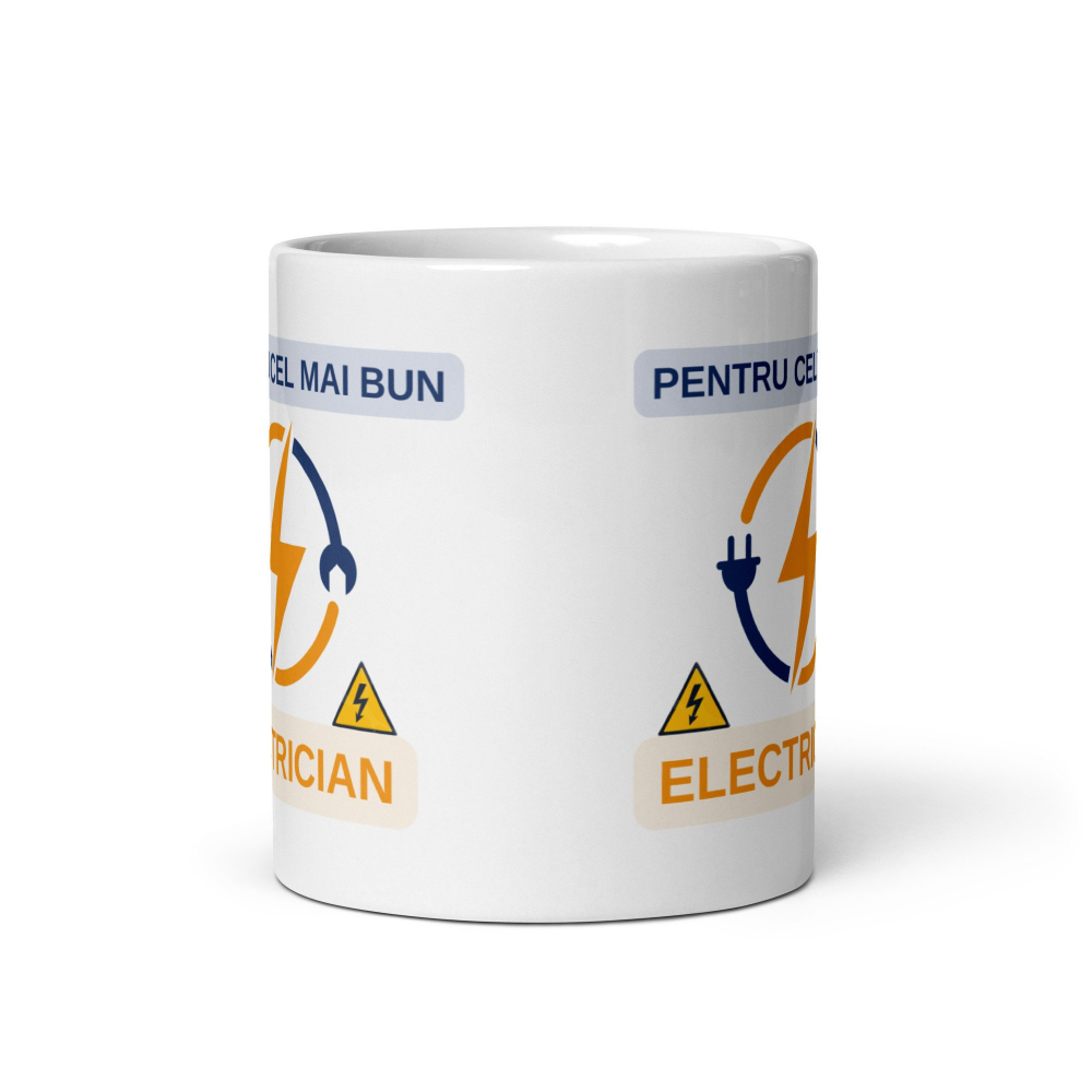 Cana personalizata Pentru cel mai bun Electrician – Cadou special – 330 ml  [5]