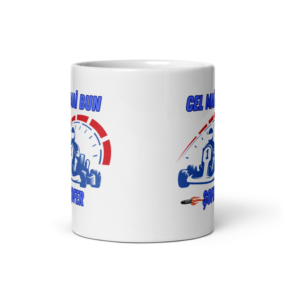 Cana personalizata Pentru cel mai bun sofer – Cadou special – 330 ml  [5]