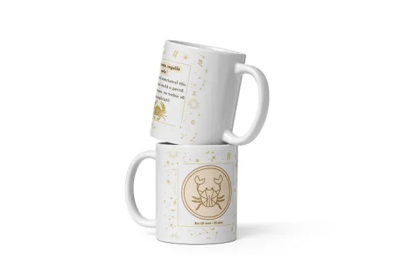 Cana personalizata „Rac – Sensibilitate si Loialitate” – 11 oz. 330 ml  [1]