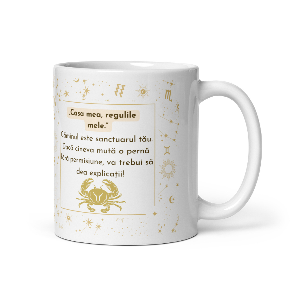 Cana personalizata „Rac – Sensibilitate si Loialitate” – 11 oz. 330 ml  [6]