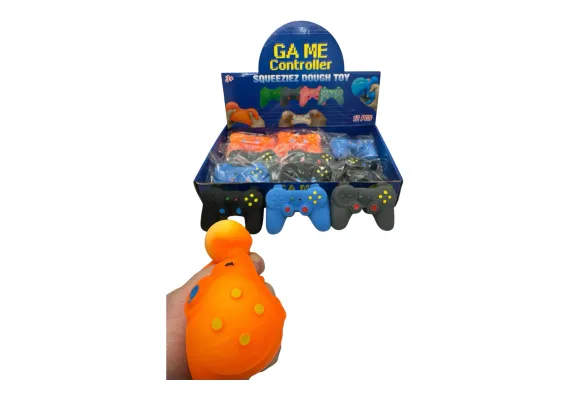 Consola Squishy Antistres – Jucarie Moale si Relaxanta, pentru Copii si Adulti, Design Amuzant si Colorat,  [1]