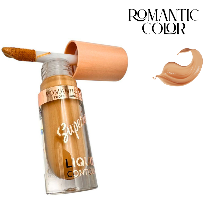 Contur Lichid Romantic Color 03, 4.9ml – Contur lichid cu pensula pentru definire precisa, BaoBao [1]