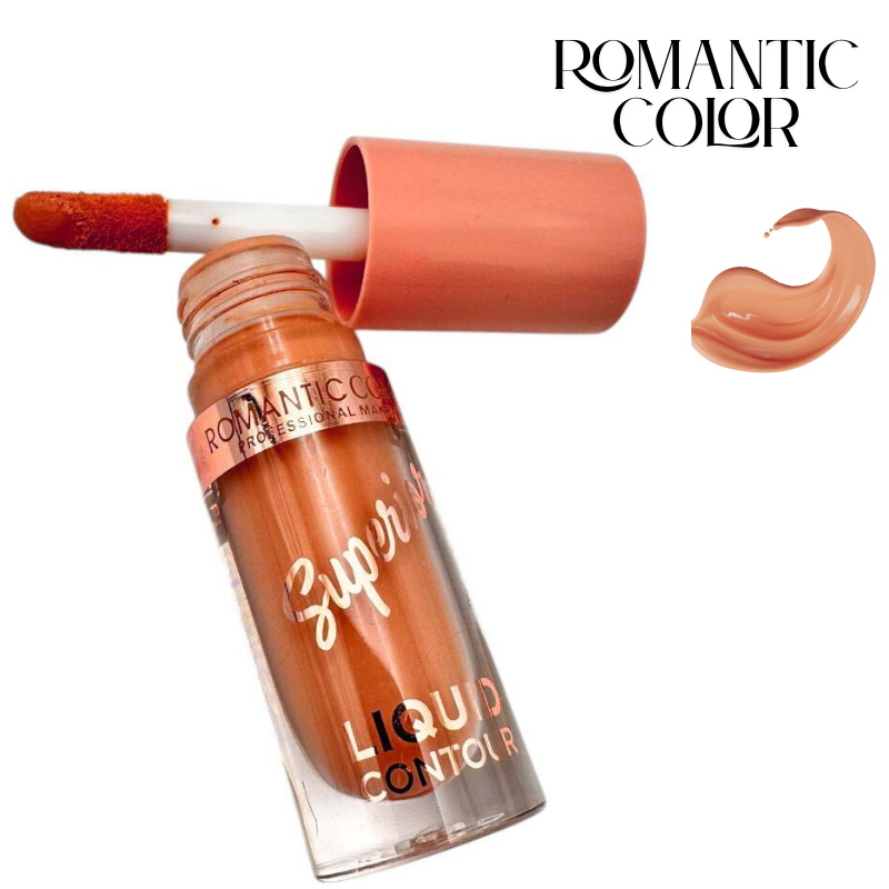 Contur Lichid Romantic Color 06, 4.9ml – Contur lichid versatil cu pensula pentru definire naturala, BaoBao [2]