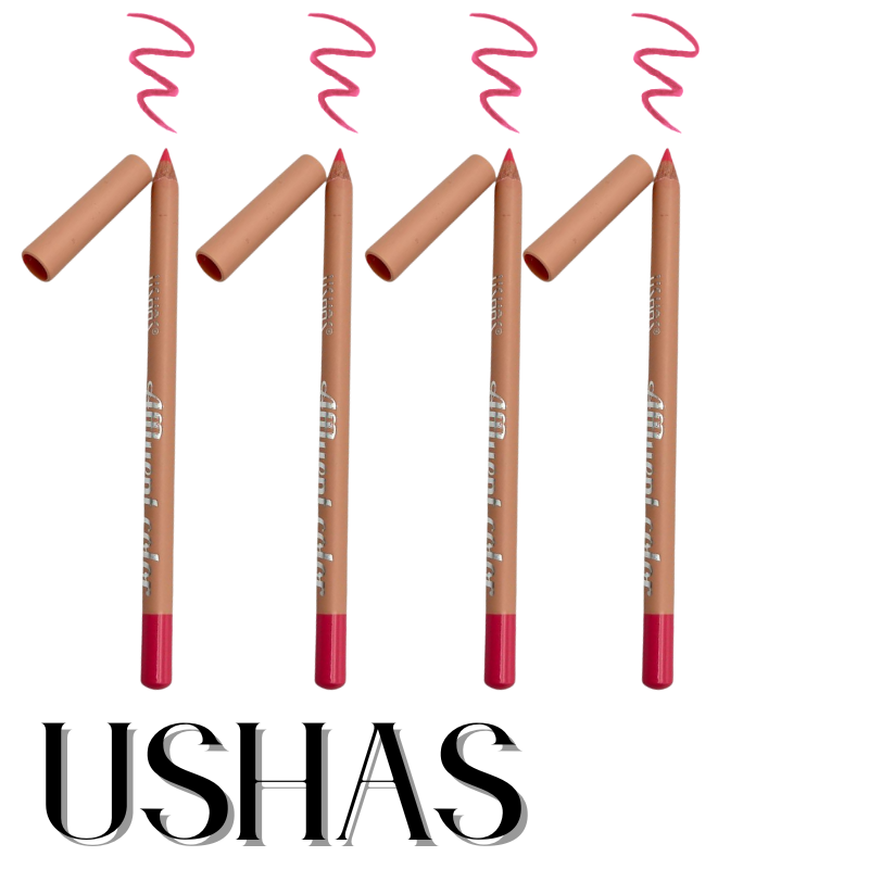 Creion de Buze Ushas Affluent Color Nr. 08 – Contur Perfect si Culoare Delicata pentru Buze Rafinate – BaoBao [2]