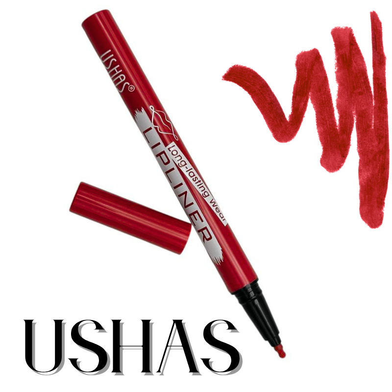 Creion de Buze Ushas Nr. 08 – Long Lasting Wear, Culoare Intensa si Contur Perfect – BaoBao [1]