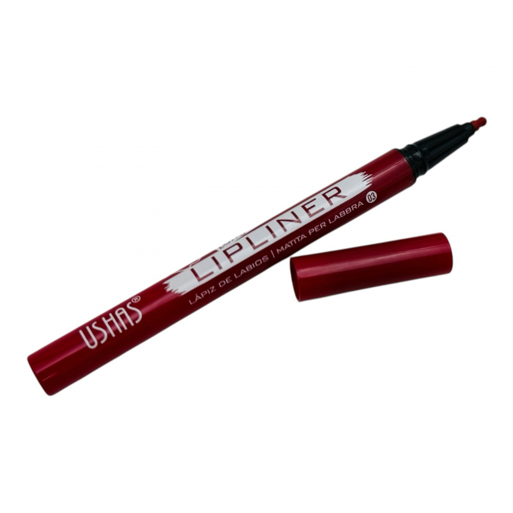 Creion de buze USHAS nuanta 03 Baobao – contur fin si pigment intens pentru buze definite [3]