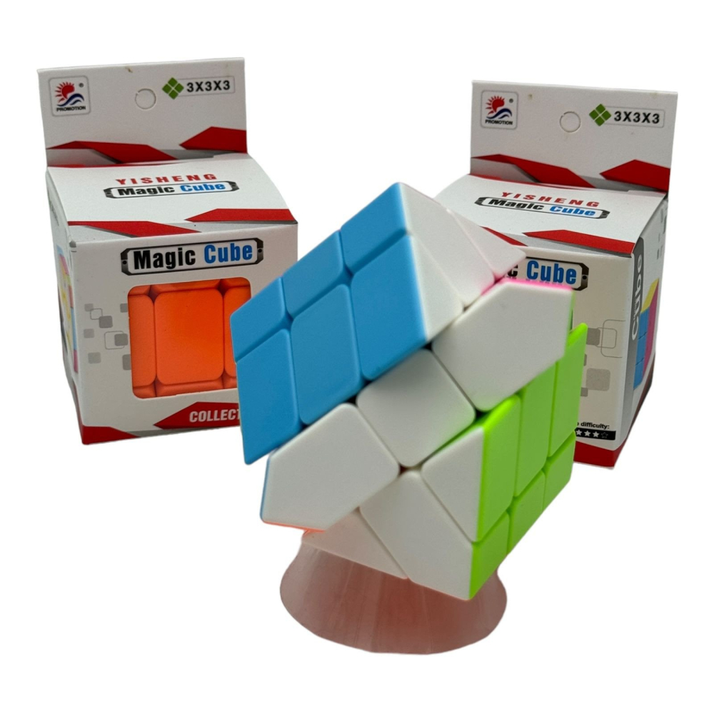 Cub Rubik 3×3×3, all color, 6×6×6cm, +6ani  [2]