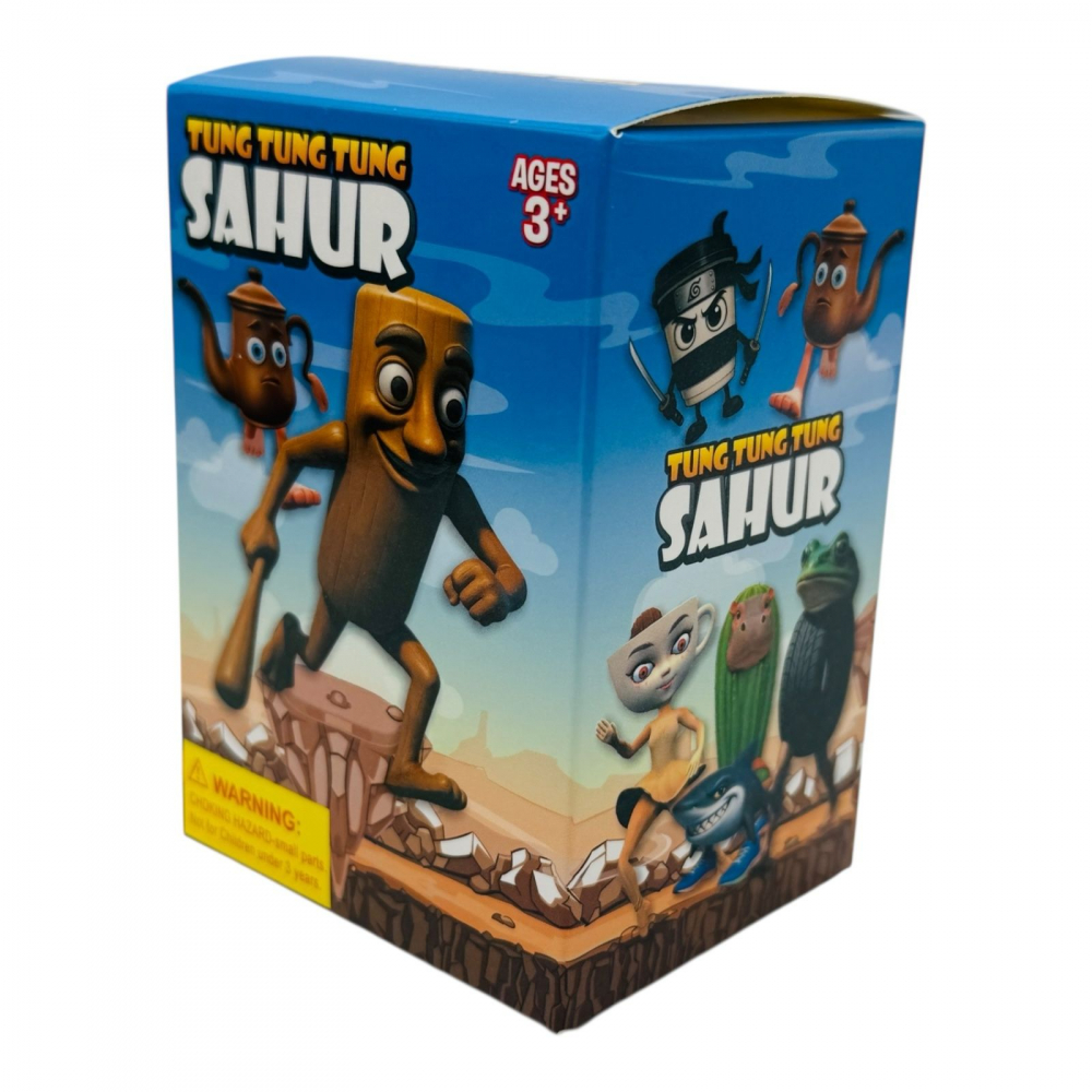 Figurina blind box Italian Brainrot – Thung Shakur Edition, arta urbana in forma de colectie, BaoBao [2]