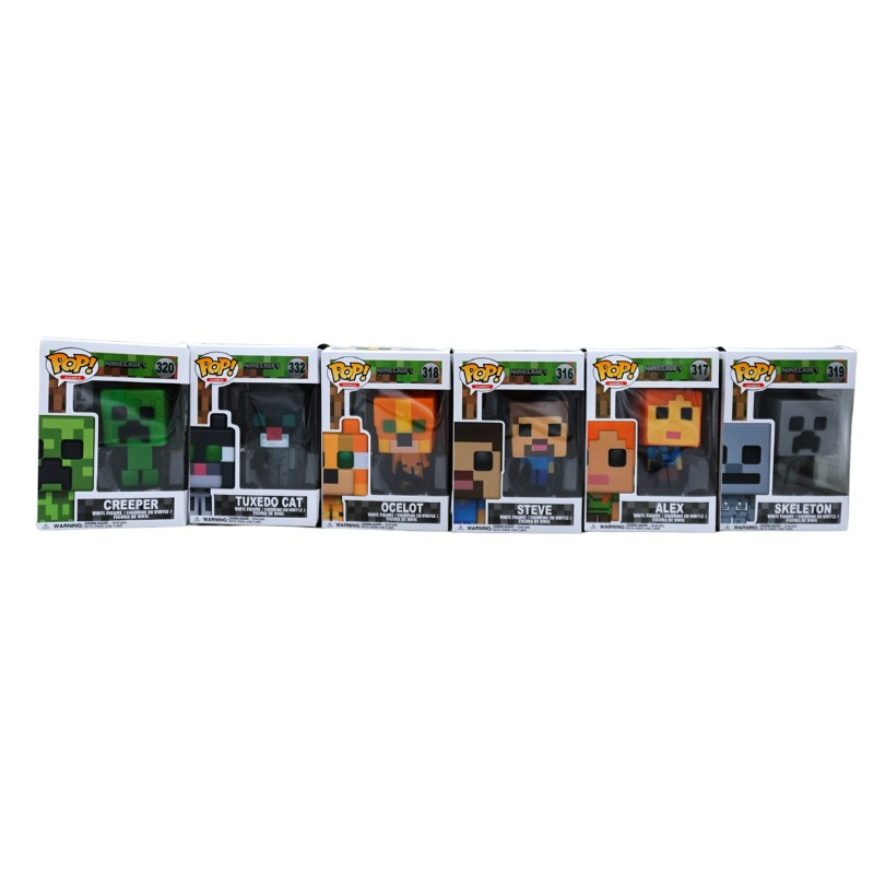 Figurina Pop My Pixel World - Jucărie Colecționabilă, 6 Modele, 16x11.5x9 cm, Multicolor,  [2]