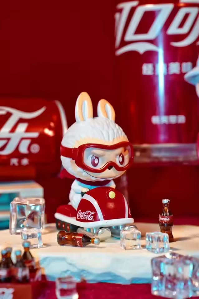 Figurina surpriza Labubu Coca-Cola Winter Edition 6cm blind box colectie BAOBAO [6]