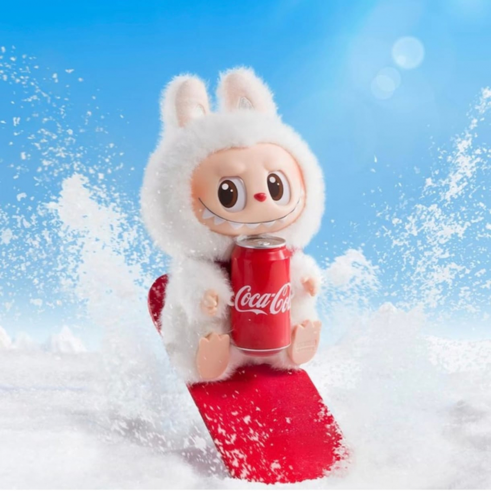Figurina surpriza Labubu Coca-Cola Winter Edition 6cm blind box colectie BAOBAO [5]