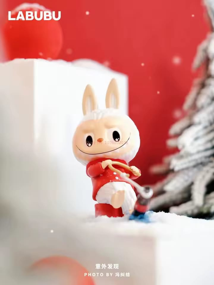 Figurina surpriza Labubu Coca-Cola Winter Edition 6cm blind box colectie BAOBAO [8]