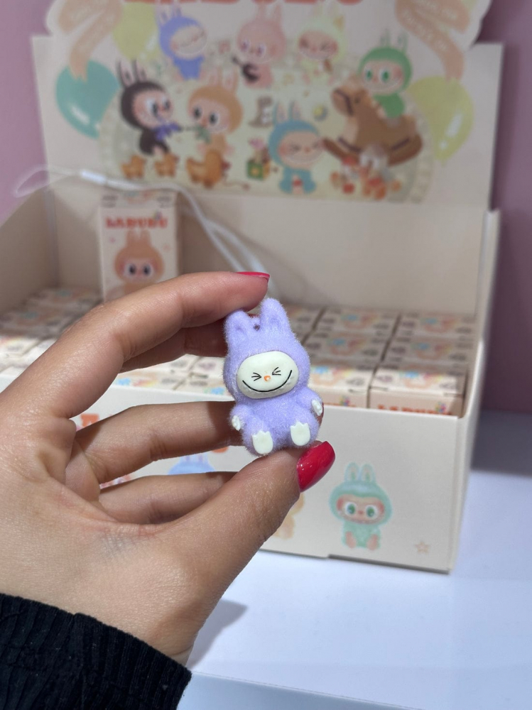 Figurina surpriza Labubu 5 cm diverse culori, miniatura adorabila mystery box – BAOBAO [2]