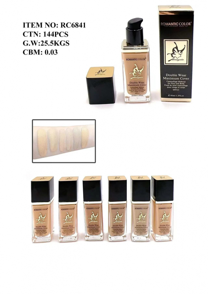 Fond de Ten Romantic Color Double Wear Maximum Cover – 40ml, Acoperire Maxima, Waterproof, Rezistență Îndelungată [2]