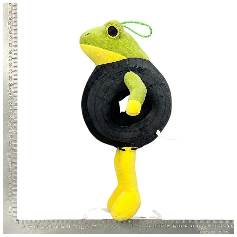 Froggo Drift aproximativ 30cm – Jucarie Plus Broasca Verde cu Anvelopa Neagra si Design Amuzant | BaoBao [3]