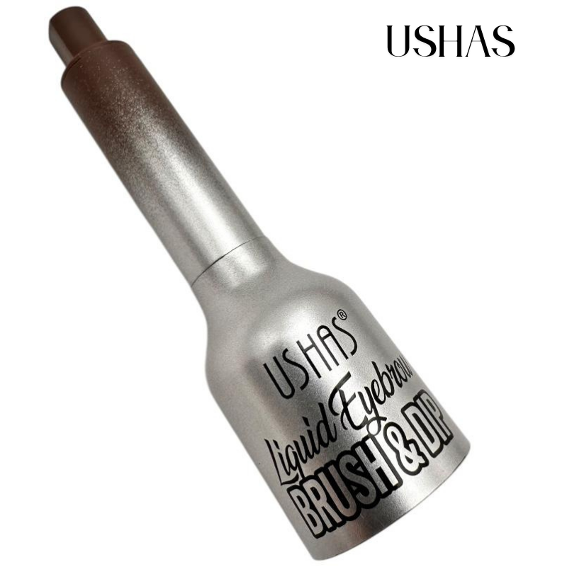 Gel sprancene Ushas Brush & Dip 02 Brown, 1.5g – Rezistenta 18h, waterproof, BaoBao [2]