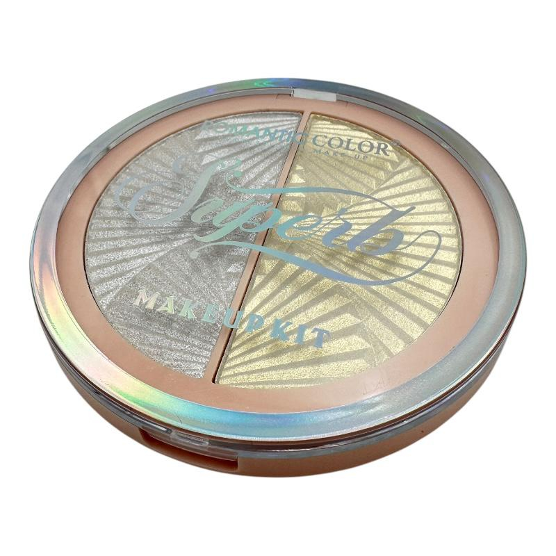 Iluminator Romantic Color B1, 10g – Doua nuante sidefate pentru stralucire naturala, BaoBao [2]