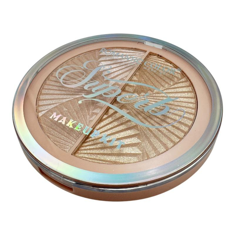 Iluminator Romantic Color B2, 10g – Doua nuante sidefate pentru glow natural si efect luminos, BaoBao [2]