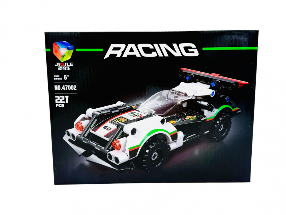 Joc de construcție pentru baieti Masinuta de curse, Racing, +224piese, 28×21×4cm, +6ani, [1]