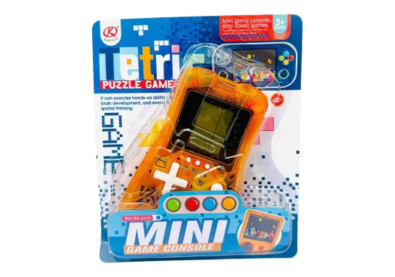 Joc Tetris forma de consola, diverse culori, 20×17cm, +3ani,   [1]