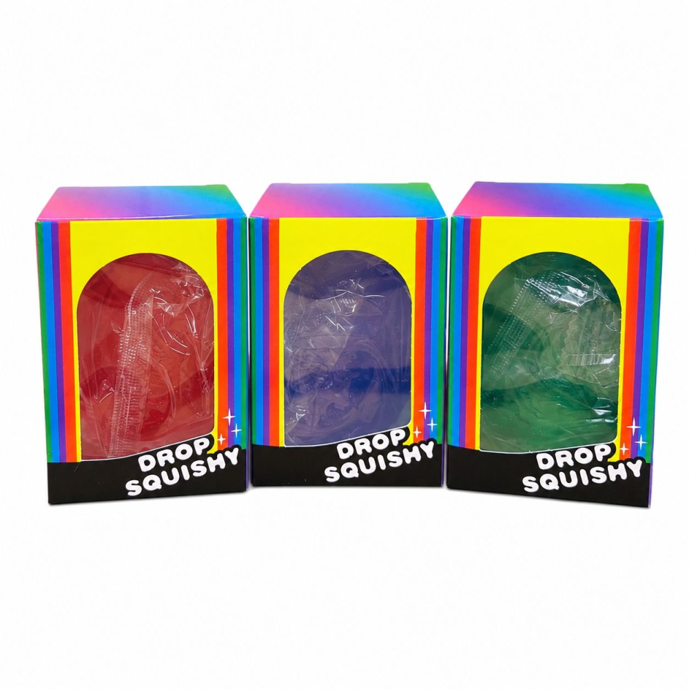 Jucarie antistres Drop Squishy, moale si elastica, culoare aleatorie [2]