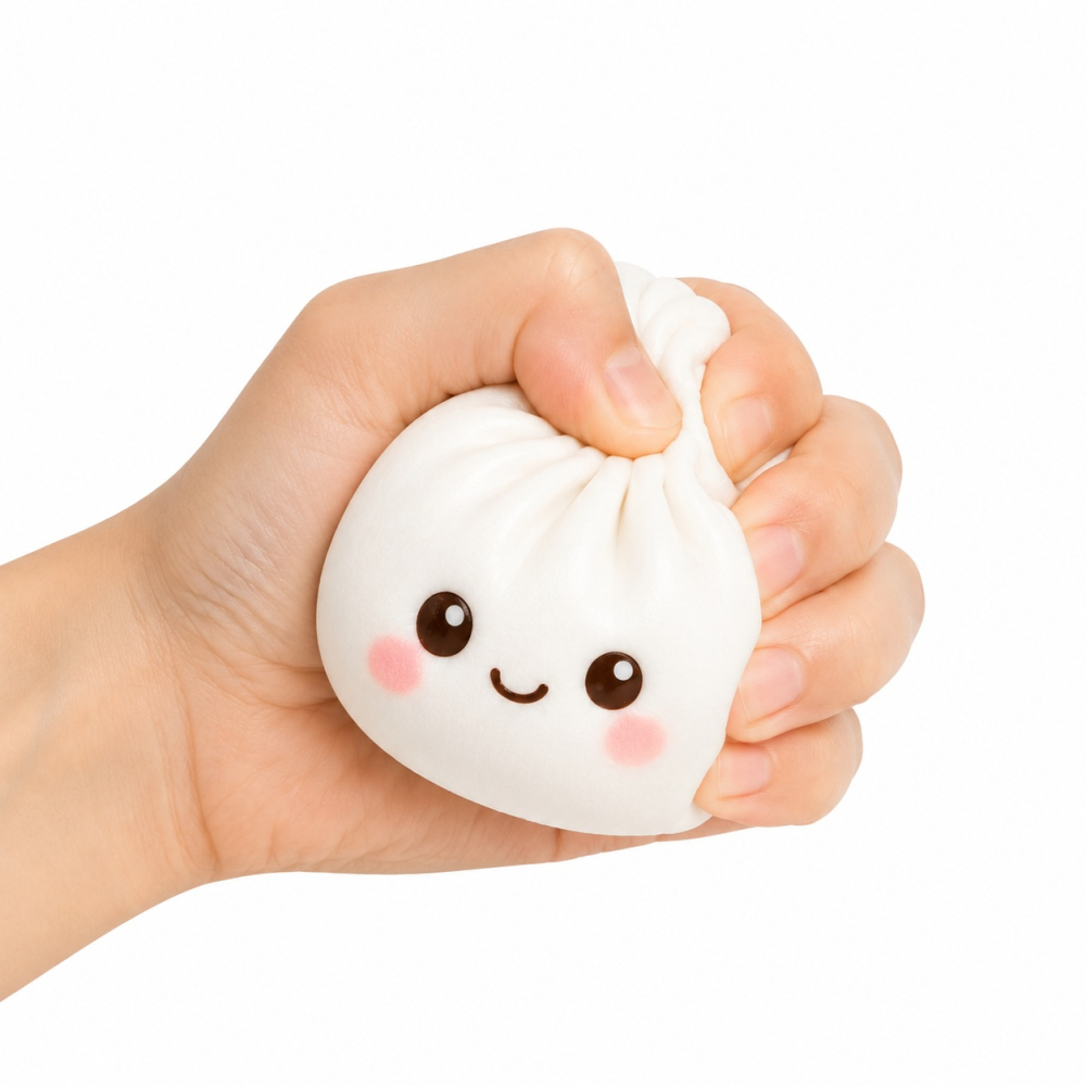 Jucarie antistres Squishy Dumpling, plic surpriza aleatorie, 18.5x14.5cm [3]