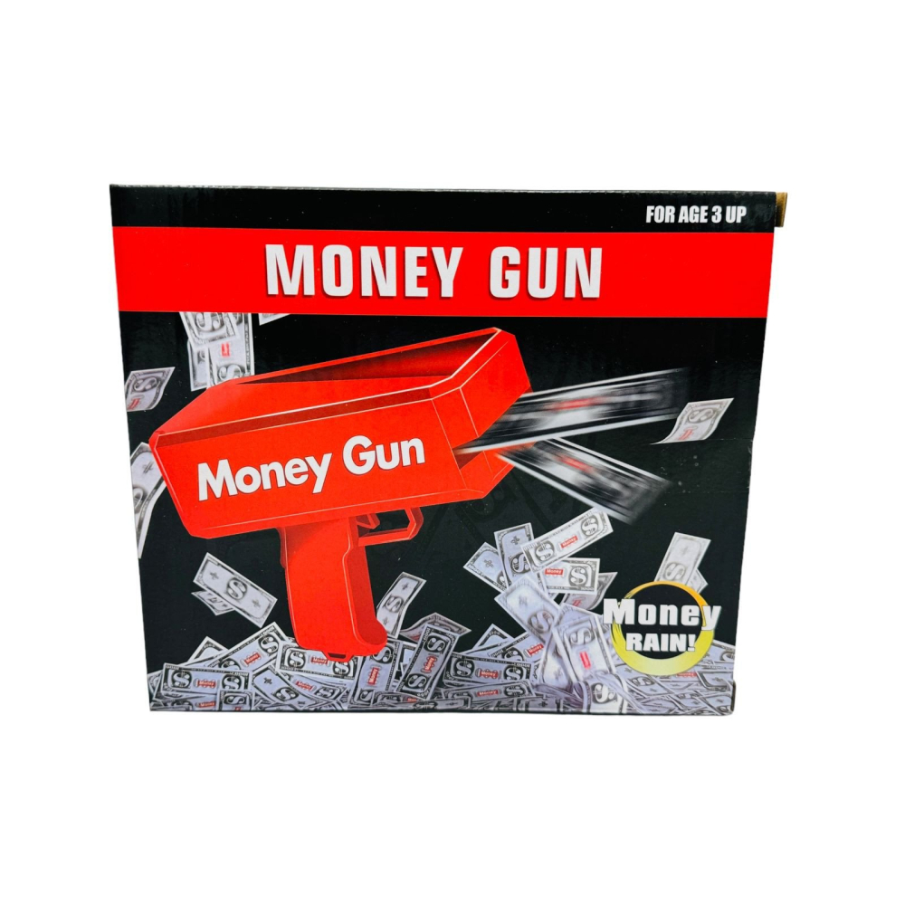 Jucarie cu functii, pistol care lansează bani, Money Gun, 19×16.5×9cm,   [3]