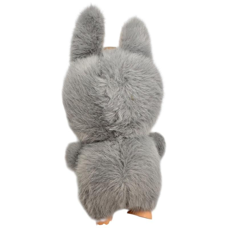 Jucarie Plus 18CM Gri Tip Breloc - Plus Amuzant Cu Fetisoara Dragalasa si Urechi de Animal, BaoBao [3]
