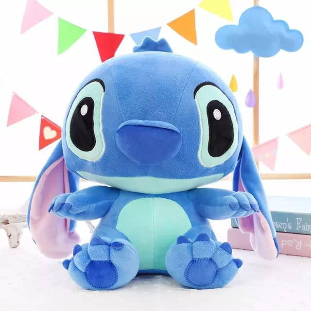 Jucărie Plus Animaluț Adorabil Albastru Gigant – 40×35 cm, Ideal pentru Îmbrățișări  [3]
